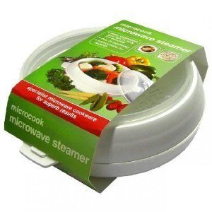 Microwise Microwave Vegetable Rice Steamer Cooker