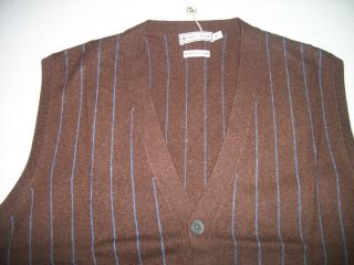 Peter Millar Cashmere Sweater Vest Size M Orig $335 00