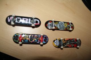 Tech Deck Mini Skateboards 4 Individual Boards