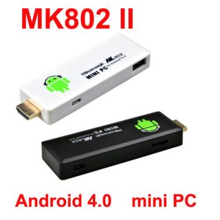 Brand New Rikomagic MK802 II Mini PC Android 4 0 WiFi Google TV Box