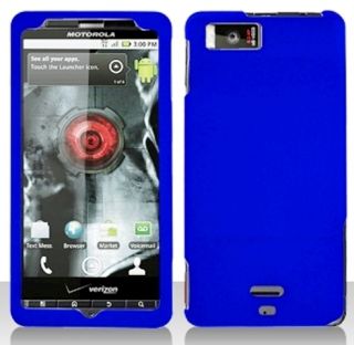 Motorola Milestone X2 MB867 BLUE Faceplate Protector Cellphone Case