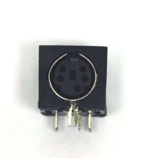 Mini DIN Connector Socket Female 5pin PCB Pin 2008 5