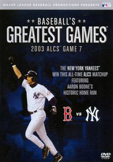 MLB Baseballs Greatest Games   2003 ALCS Game 7 DVD, 2011