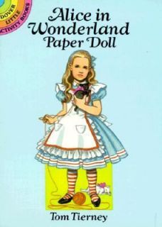 Alice in Wonderland Paper Doll by Tom Tierney 1992, Paperback