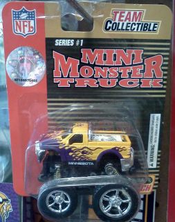 Minnesota Vikings Team Collectable Mini Monster Truck
