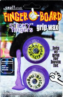 Lot 72 Small Minds Mini Finger Board Skateboards Wax Skatepark Deck