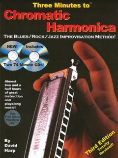 Chromatic Harmonica The Blues Rock Jazz Improvisation Method by David