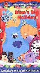 Blues Clues   Blues Big Holiday VHS, 2001