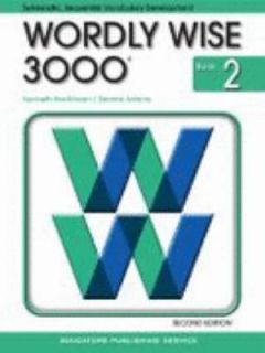 Wordly Wise 3000 Book 2 by Kenneth Hodkinson and Sandra Adams 2007