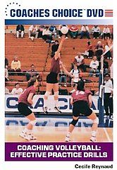 Coaching Volleyball   Effective Practice Drills DVD, 2006