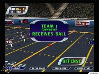 NFL Blitz 2001 Nintendo 64, 2000