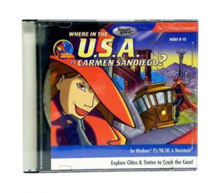 Where in the USA is Carmen Sandiego 1999 PC, 1999