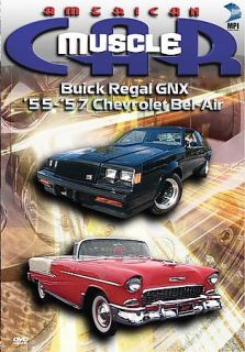 Muscle Car Buick Regal GNX 55 57 Chevrolet Bel Air DVD, 2006