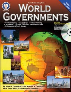World Governments by Ph.D., Daniel S Campagna 2011, Mixed Media Book