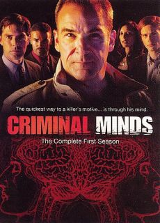 Criminal Minds   The Complete First Season DVD, 2006, 6 Disc Set