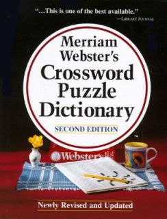 Merriam Websters Crossword Puzzle Dictionary by Inc. Staff Merriam