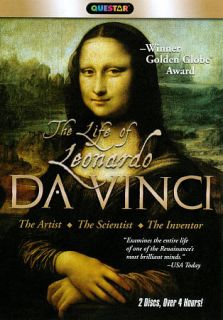 The Life of Leonardo Da Vinci DVD, 2011, 2 Disc Set