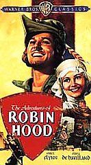 The Adventures of Robin Hood VHS, 2001