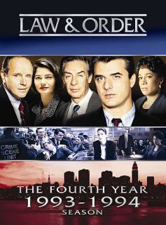 Law Order   The Fourth Year DVD, 2005, 3 Disc Set