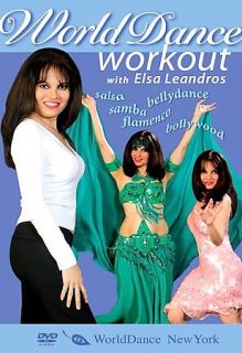 World Dance Workout Bellydance, Salsa, Samba, Flamenco, Bollywood DVD