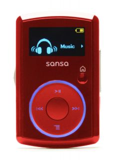 SanDisk Sansa Clip Red 2 GB Digital Media Player