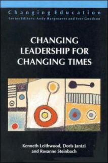 Changing Leadership for Changing Times by Doris Jantzi, Rosanne