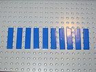 LEGO 10x Tile 1 x 4 Blue 7898 4547 7599 7161 10002 7151