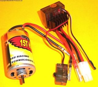 10 Scale Buggy ESC RC Electric 7.2v 20T 540 + 540 20 Turn Motor