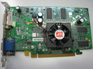 ATI 128MB PCI E VGA/DVI Video Card Dell P/N 0M4177