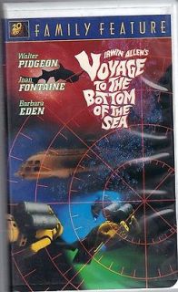 20th Century Fox Family Voyage to the Bottom of the Sea (VHS, 1997