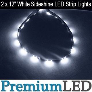 2x White Error Free 12 15 SMD LED Flexible Interior & Exterior Strip