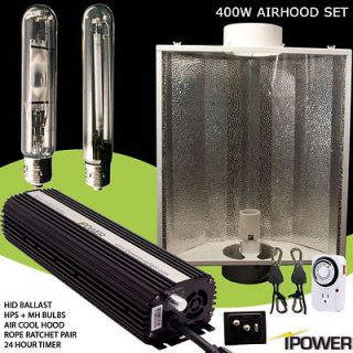 400w 400 watt HPS MH Grow Light System Set Premium Kit Dimm Green