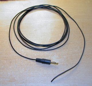 pack male 1/4 mono metal plug audio cable connectors