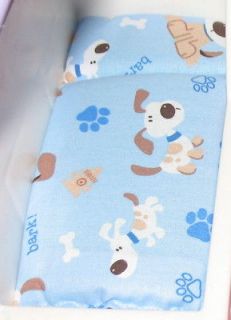 DOLLHOUSE BED MATTRESS for LITTLE TIKES BLUE WITH DOGS & PUPPIES