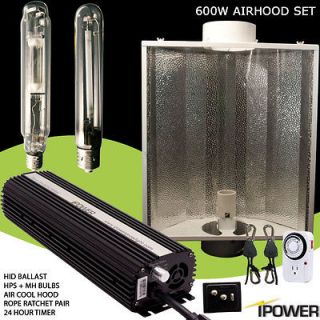 600w 600 watt HPS MH Grow Light System Set Premium Kit