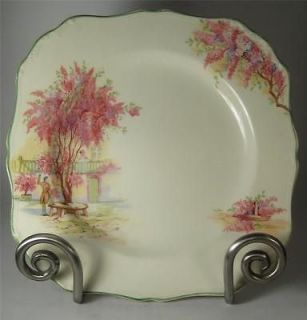 Meakin Sol Lilac Time Square Plate 23cm