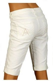 Newly listed NEW SEVEN 7 FOR ALL MANKIND WHITE STRETCHY BERMUDA SHORTS