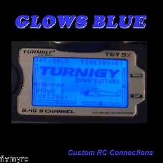 LCD Backlight Kit for Turnigy 9X ★ Spektrum DX6i & DX7s ★ Glows