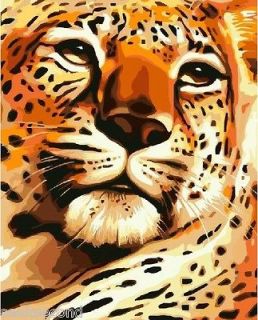 Acrylic Painting by Number Set 50x40cm (20x16) Power Tiger DIY Paint
