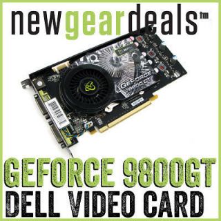 Dell nVidia GeForce 9800GT/9800 GT 512MB PCI e x16 Dual DVI Video Card