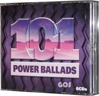 Ballads 6 CD Original Rock Music Compilation of 60s 70s 80s 90s 00s