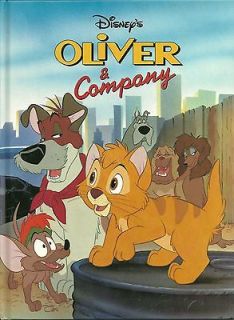 Oliver And Company Disney Classic Series Hardcover Book