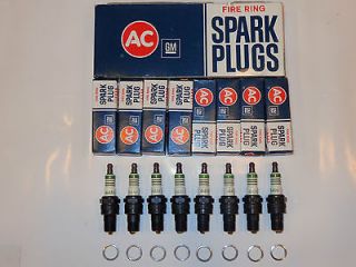AC 44N Spark Plugsall are NOS with Vintage “Green Rings” fits