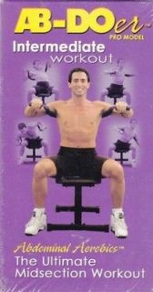AB DOer Pro Model Intermediate Workout (VHS) The Ultimate Midsection