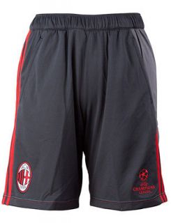 Ac Milan Adidas Shorts Hose training tg with pockets 2012 13 UCL Grey