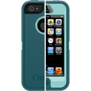 iPhone 5 Otterbox otter box Defender case clip Apple aqua blue mineral