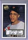 2001 Topps Heritage WILLIE MAYS Red Ink Autograph 52 Certified Auto