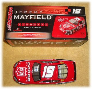 2006 ACTION RACING #19 JEREMY MAYFIELD CHARGER CLUB CAR 1 OF 240 124