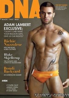 Adam Lambert DNA magazine January 2013 154 Andrew Corvin FREE bonus