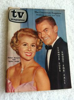 TV MAGAZINE JULY 1961 HELEN GRAYCO SPIKE JONES WAYNE ROGERS STAGECOACH